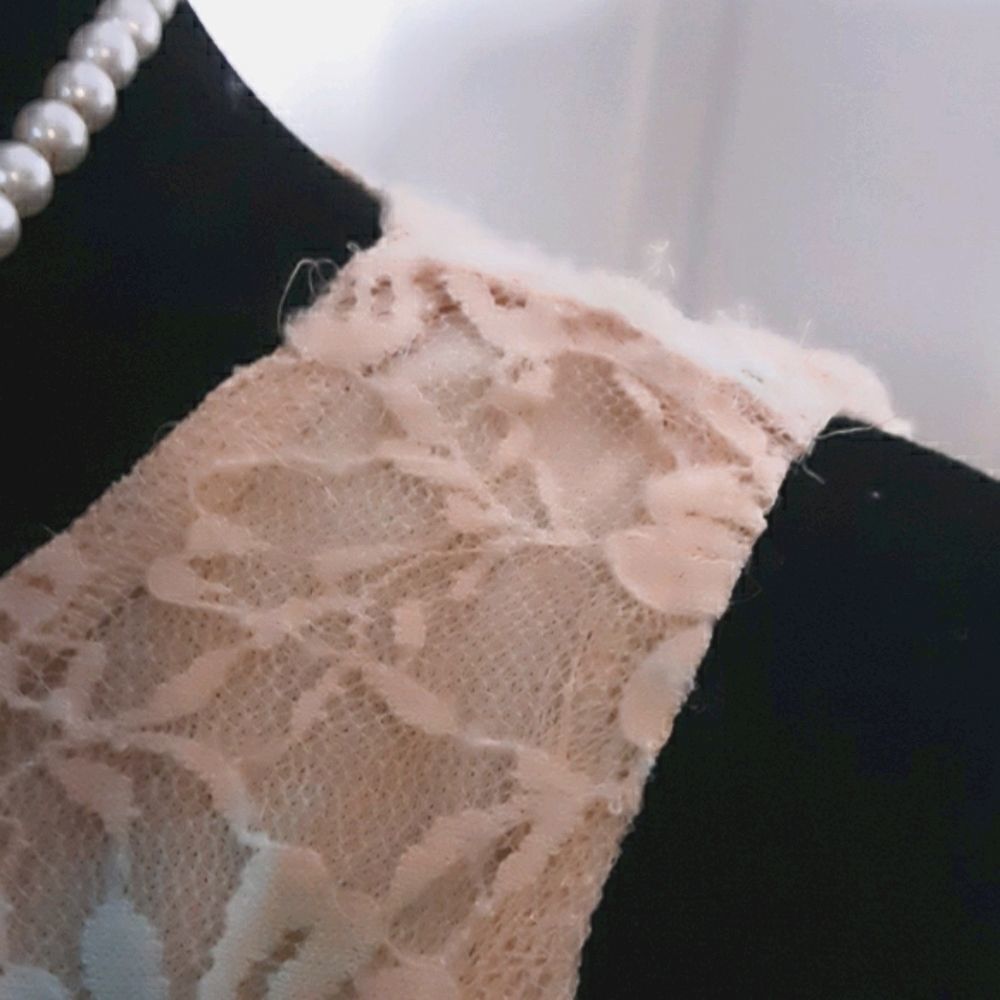 Rue 21 Dress Spring Peach Lace Fully‎ Lined Sleeveless Sz S - Picture 3 of 7